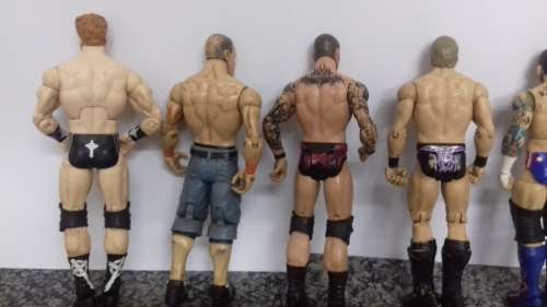 WWE 8 Action Figures